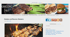 Desktop Screenshot of grilling24x7.com
